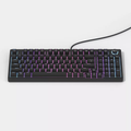 Black Full Size Wired Mechanical Keyboard With Tactile Switches And Number Pad