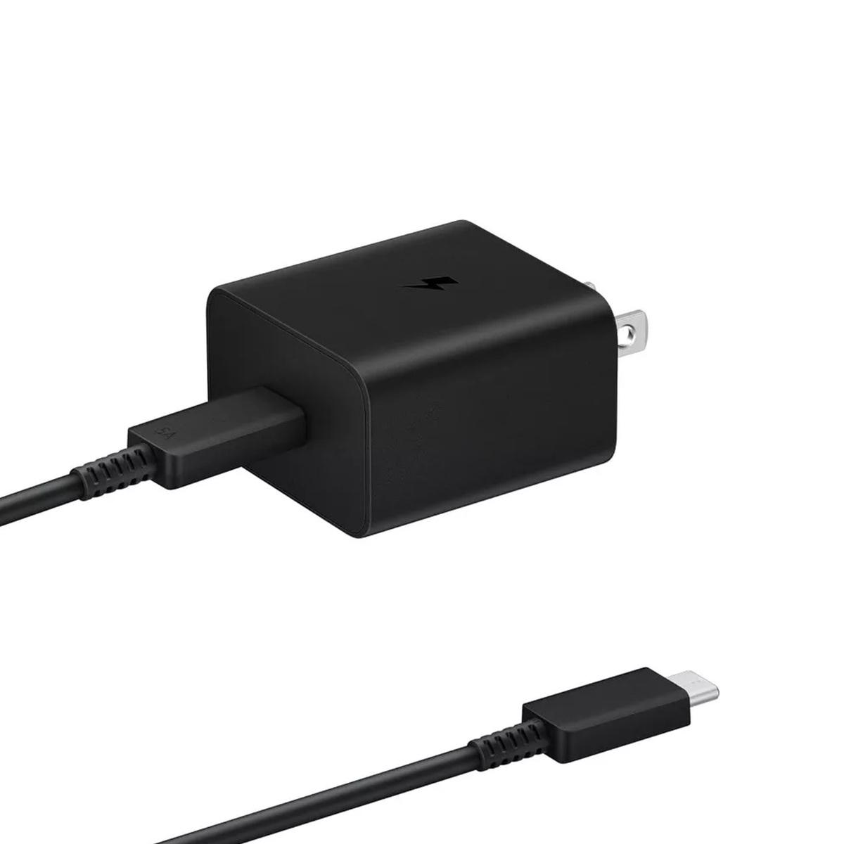 45W Usb-C Super Fast Charging Wall Charger With Low Standby Power Black